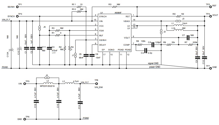 Schematic - STMicroelectronics STEVAL-ISA190V1 Evaluation Board